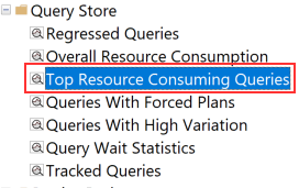 Top Resource Consuming Queries